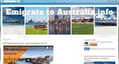 Desktop Screenshot of emigratetoaustralia.info